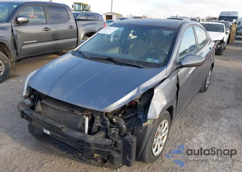 2014 Hyundai Accent Gls from USA, damaged, VIN KMHCT4AE3EU728767
